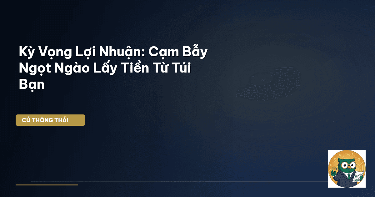 Cạm Bẫy Của Lợi Nhuận Kỳ Vọng Và Bài Học Quản Trị Vốn