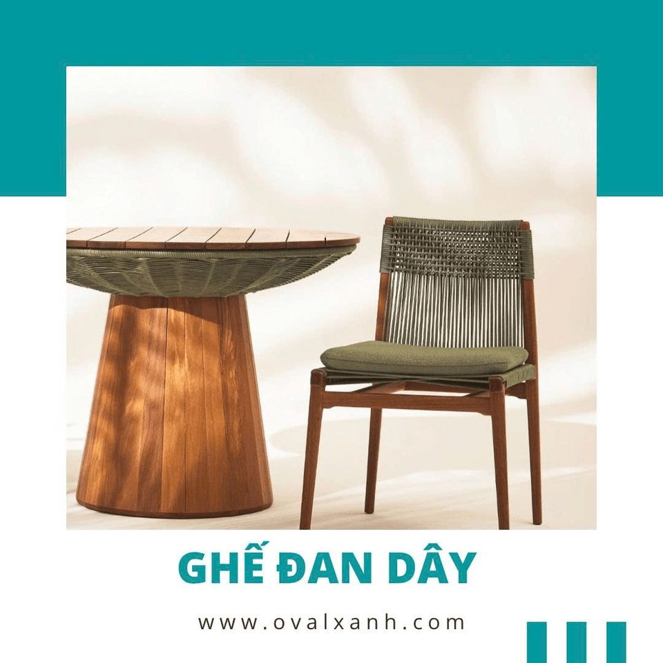 ✨ **GHẾ ĐAN DÂY – ĐẸP TỪ THIẾT KẾ, CHẤT TỪ CHẤT LIỆU** ✨