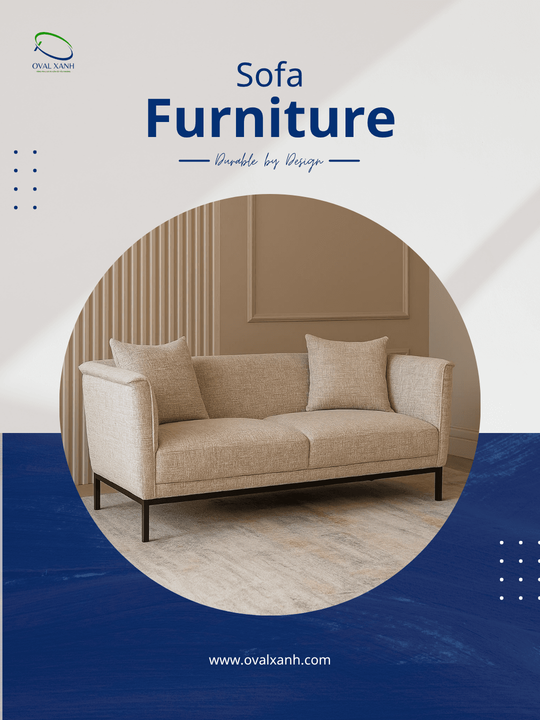 Một chiếc sofa đẹp có thể thay đổi cả cảm giác của một không gian. ✨

Không cần quá cầu kỳ, chỉ cần đúng kiểu dáng, đúng chất liệu và một gam màu đủ tinh tế — là đã đủ khiến người ta muốn ngồi xuống và ở lại lâu hơn.

🛋️ Êm để ngồi – đẹp để ngắm – chỉn chu trong từng đường nét.
Từ những không gian café, nhà hàng đến khách sạn, showroom hay căn hộ, mỗi mẫu đều có thể được tùy chỉnh theo kích thước, màu sắc và chất liệu phù hợp.

Bạn đang tìm một mẫu vừa đẹp mắt, vừa đúng chất riêng của không gian?

🎯 207C Nguyễn Xí, P.Bình Thạnh, TP. Hồ Chí Minh
📞  0938 146 086 (CALL/ZALO)
📩  Contact@ovalxanh.com / ovalxanh@gmail.com
🌐  ovalxanh.com / sanxuatbanghecafe.com

#OvalXanh #NoiThatDep #SofaDep #NoiThatCafe #NoiThatNhaHang #NoiThatKhachSan #ThietKeNoiThat #NoiThatCaoCap