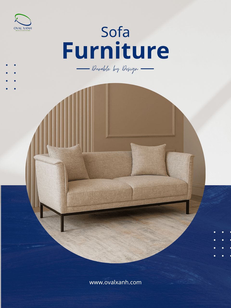 Một chiếc sofa đẹp có thể thay đổi cả cảm giác của một không gian. ✨

Không cần quá cầu kỳ, chỉ cần đúng kiểu dáng, đúng chất liệu và một gam màu đủ tinh tế — là đã đủ khiến người ta muốn ngồi xuống và ở lại lâu hơn.

🛋️ Êm để ngồi – đẹp để ngắm – chỉn chu trong từng đường nét.
Từ những không gian café, nhà hàng đến khách sạn, showroom hay căn hộ, mỗi mẫu đều có thể được tùy chỉnh theo kích thước, màu sắc và chất liệu phù hợp.

Bạn đang tìm một mẫu vừa đẹp mắt, vừa đúng chất riêng của không gian?

🎯 207C Nguyễn Xí, P.Bình Thạnh, TP. Hồ Chí Minh
📞  0938 146 086 (CALL/ZALO)
📩  Contact@ovalxanh.com / ovalxanh@gmail.com
🌐  ovalxanh.com / sanxuatbanghecafe.com

#OvalXanh #NoiThatDep #SofaDep #NoiThatCafe #NoiThatNhaHang #NoiThatKhachSan #ThietKeNoiThat #NoiThatCaoCap