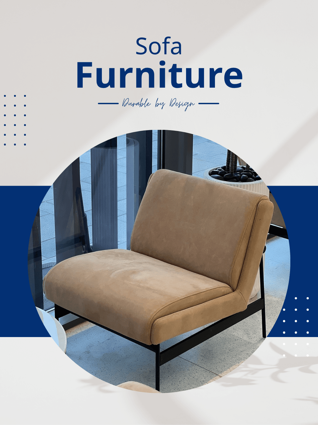 ✨ Êm ái cho những khoảng nghỉ

Một thiết kế sofa mang vẻ đẹp hiện đại, dễ dàng kết hợp cùng nhiều phong cách không gian từ nhà ở, căn hộ đến café, nhà hàng, khách sạn.

Form dáng gọn gàng, đệm ngồi êm ái, chất liệu có thể tùy chỉnh theo nhu cầu sử dụng và concept. Màu sắc, kích thước và chất liệu bọc đều có thể lựa chọn để đồng bộ với tổng thể không gian.

📩 Cần tư vấn mẫu phù hợp với không gian? Nhắn mình để được gửi mẫu và báo giá nhé.

🎯 207C Nguyễn Xí, P.Bình Thạnh, TP. Hồ Chí Minh
📞  0938 146 086 (CALL/ZALO)
📩  Contact@ovalxanh.com / ovalxanh@gmail.com
🌐  ovalxanh.com / sanxuatbanghecafe.com

#ovalxanh #noithat #sofa #noithatcafe #noithatnhahang #noithatkhachsan #thietkenoithat #banhesofa