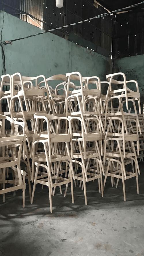 GHẾ Gỗ Tần bì (Ash) Tiêu chuẩn
