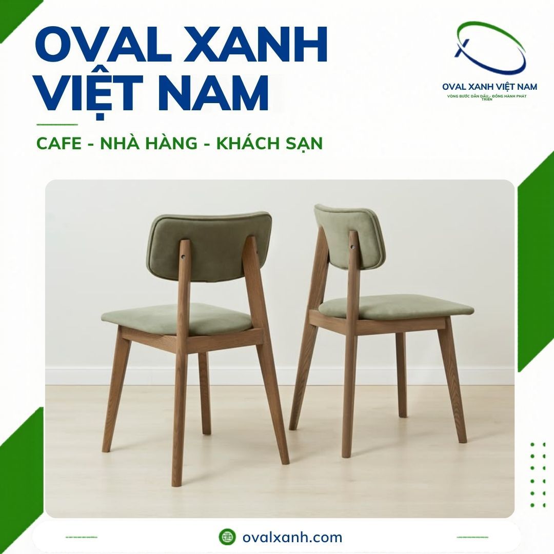💥 BÁO GIÁ XƯỞNG OVAL XANH — NỘI THẤT CAFE - NHÀ HÀNG - KHÁCH SẠN 💥