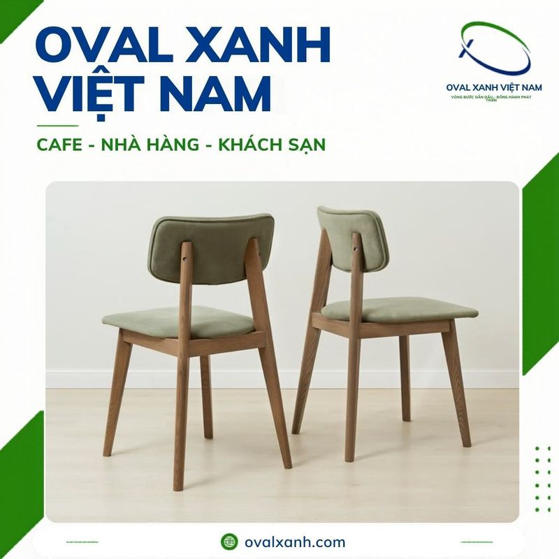 💥 BÁO GIÁ XƯỞNG OVAL XANH — NỘI THẤT CAFE - NHÀ HÀNG - KHÁCH SẠN 💥