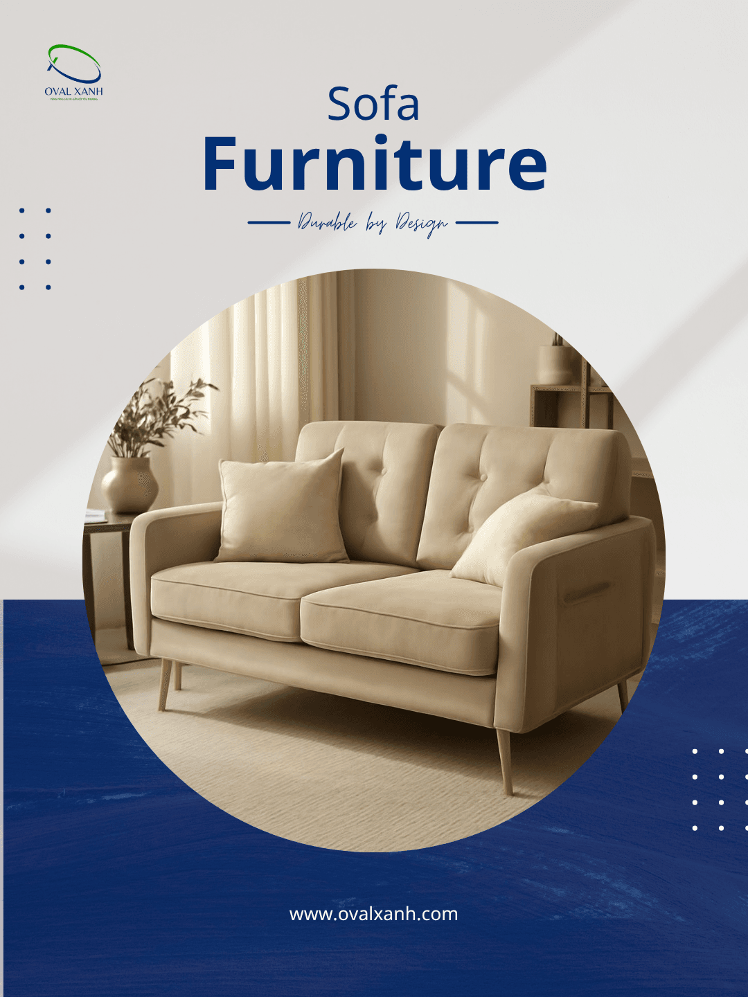 Một chiếc sofa đẹp có thể thay đổi cả cảm giác của một không gian. ✨

Không cần quá cầu kỳ, chỉ cần đúng kiểu dáng, đúng chất liệu và một gam màu đủ tinh tế — là đã đủ khiến người ta muốn ngồi xuống và ở lại lâu hơn.

🛋️ Êm để ngồi – đẹp để ngắm – chỉn chu trong từng đường nét.
Từ những không gian café, nhà hàng đến khách sạn, showroom hay căn hộ, mỗi mẫu đều có thể được tùy chỉnh theo kích thước, màu sắc và chất liệu phù hợp.

Bạn đang tìm một mẫu vừa đẹp mắt, vừa đúng chất riêng của không gian?

🎯 207C Nguyễn Xí, P.Bình Thạnh, TP. Hồ Chí Minh
📞  0938 146 086 (CALL/ZALO)
📩  Contact@ovalxanh.com / ovalxanh@gmail.com
🌐  ovalxanh.com / sanxuatbanghecafe.com

#OvalXanh #NoiThatDep #SofaDep #NoiThatCafe #NoiThatNhaHang #NoiThatKhachSan #ThietKeNoiThat #NoiThatCaoCap