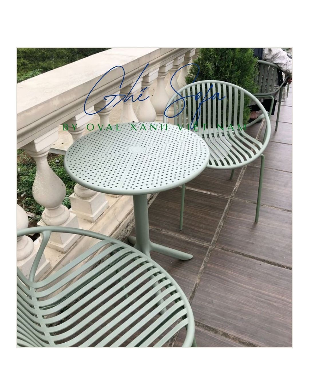 BÀN GHẾ NGOÀI TRỜI – GỌN NHẸ, BỀN BỈ & HIỆN ĐẠI ☀️🌿