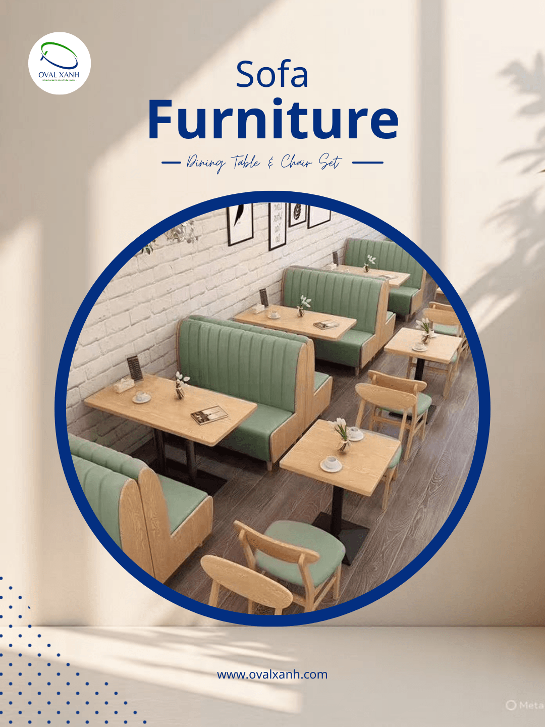 🛋️ SOFA – Nâng tầm không gian, khẳng định phong cách

Một chiếc sofa đẹp không chỉ mang đến sự thoải mái mà còn là điểm nhấn tạo nên sự sang trọng và tinh tế cho mọi không gian.

✨ Thiết kế đa dạng, phù hợp nhiều phong cách từ hiện đại đến tối giản.
✨ Nhận sản xuất theo kích thước, màu sắc và chất liệu theo yêu cầu.
✨ Khung chắc chắn, đệm ngồi êm ái, hoàn thiện tỉ mỉ từng chi tiết.
✨ Phù hợp cho phòng khách, quán cà phê, nhà hàng, khách sạn, văn phòng và phòng khám.

Với đội ngũ sản xuất trực tiếp tại xưởng, Oval Xanh mang đến những mẫu sofa chất lượng, đáp ứng cả yêu cầu về thẩm mỹ lẫn độ bền sử dụng.

🎯 207C Nguyễn Xí, P.Bình Thạnh, TP. Hồ Chí Minh
📞  0938 146 086 (CALL/ZALO)
📩  Contact@ovalxanh.com / ovalxanh@gmail.com
🌐  ovalxanh.com / sanxuatbanghecafe.com

#Sofa #SofaPhongKhach #SofaCafe #SofaNhaHang #NoiThatGiaXuong #NoiThatTheoYeuCau #OvalXanh #NoiThatHienDai #BanGheNoiThat