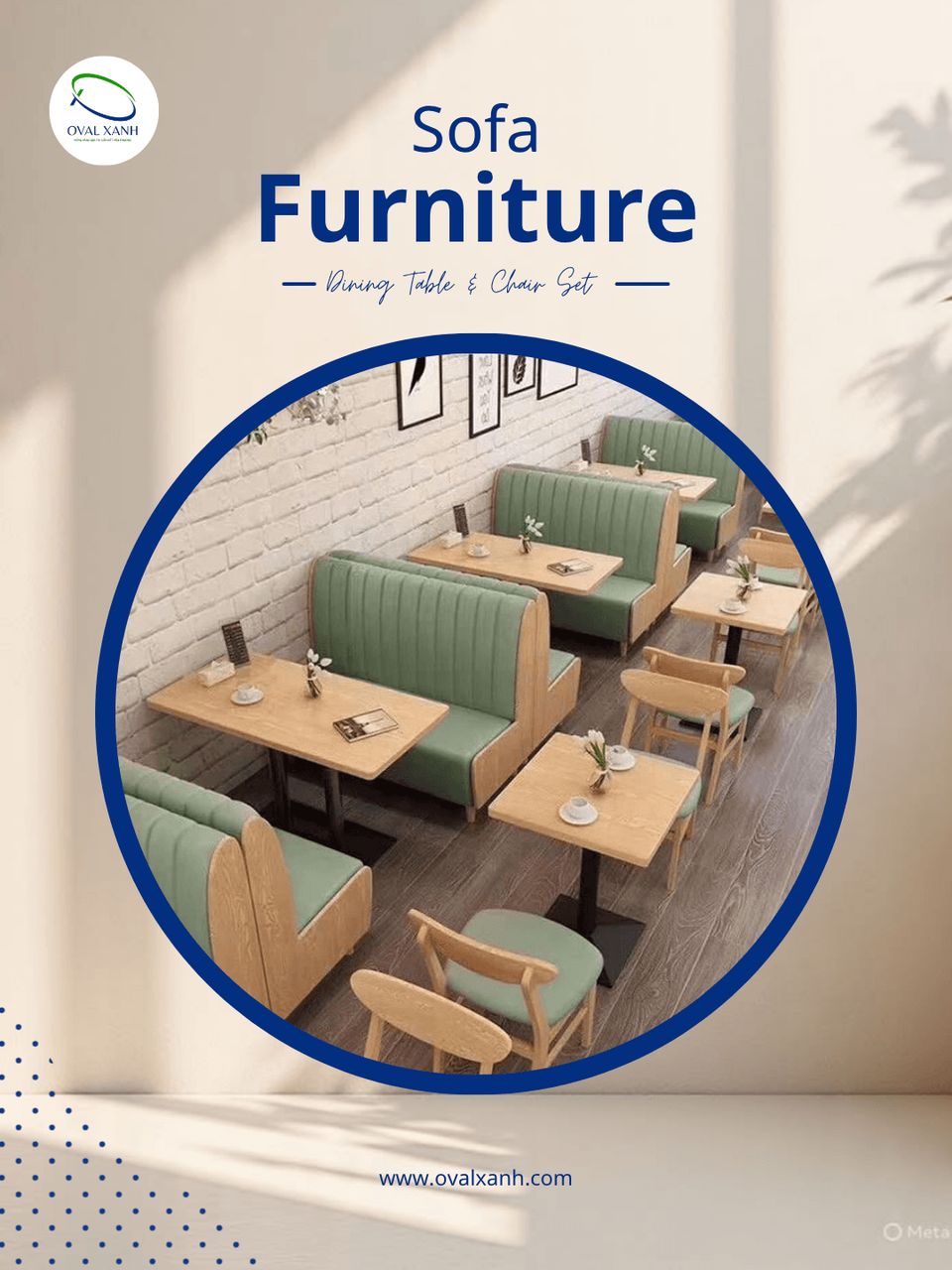 🛋️ SOFA – Nâng tầm không gian, khẳng định phong cách

Một chiếc sofa đẹp không chỉ mang đến sự thoải mái mà còn là điểm nhấn tạo nên sự sang trọng và tinh tế cho mọi không gian.

✨ Thiết kế đa dạng, phù hợp nhiều phong cách từ hiện đại đến tối giản.
✨ Nhận sản xuất theo kích thước, màu sắc và chất liệu theo yêu cầu.
✨ Khung chắc chắn, đệm ngồi êm ái, hoàn thiện tỉ mỉ từng chi tiết.
✨ Phù hợp cho phòng khách, quán cà phê, nhà hàng, khách sạn, văn phòng và phòng khám.

Với đội ngũ sản xuất trực tiếp tại xưởng, Oval Xanh mang đến những mẫu sofa chất lượng, đáp ứng cả yêu cầu về thẩm mỹ lẫn độ bền sử dụng.

🎯 207C Nguyễn Xí, P.Bình Thạnh, TP. Hồ Chí Minh
📞  0938 146 086 (CALL/ZALO)
📩  Contact@ovalxanh.com / ovalxanh@gmail.com
🌐  ovalxanh.com / sanxuatbanghecafe.com

#Sofa #SofaPhongKhach #SofaCafe #SofaNhaHang #NoiThatGiaXuong #NoiThatTheoYeuCau #OvalXanh #NoiThatHienDai #BanGheNoiThat