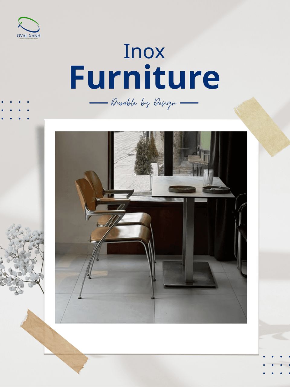 Bền chắc – sáng gọn, hợp nhiều không gian ✨

Một chút ánh inox cũng đủ làm tổng thể bàn ghế trông hiện đại và sang hơn.
Khung inox chắc chắn, bề mặt sáng đẹp, dễ vệ sinh và phù hợp với nhiều phong cách từ quán cà phê, nhà hàng đến không gian gia đình.

✔️ Kết cấu chắc chắn, sử dụng lâu dài
✔️ Dễ lau chùi, ít tốn công bảo dưỡng
✔️ Kiểu dáng linh hoạt, có thể kết hợp nhiều loại mặt bàn
✔️ Nhận làm theo kích thước và mẫu thiết kế

Cần mẫu phù hợp với không gian, cứ gửi hình + kích thước để nhận tư vấn nhé 🤝

🎯 207C Nguyễn Xí, P.Bình Thạnh, TP. Hồ Chí Minh
📞  0938 146 086 (CALL/ZALO)
📩  Contact@ovalxanh.com / ovalxanh@gmail.com
🌐  ovalxanh.com / sanxuatbanghecafe.com

#ovalxanh #inox #bangheinox #noithatcaphe #noithatnhahang #banghenhahang