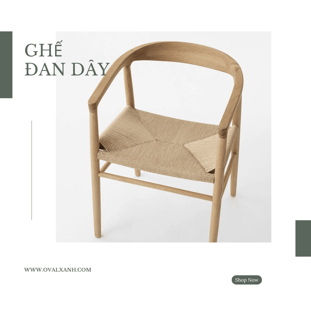 ✨ GHẾ ĐAN DÂY – ĐIỂM NHẤN TINH TẾ CHO MỌI KHÔNG GIAN ✨