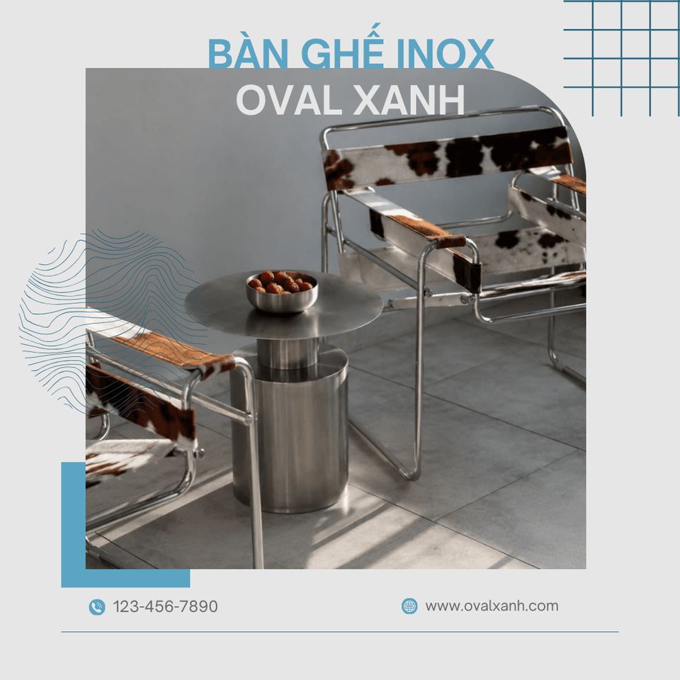 ☕ **BÀN GHẾ INOX QUÁN CAFE – GIÁ TẬN XƯỞNG**