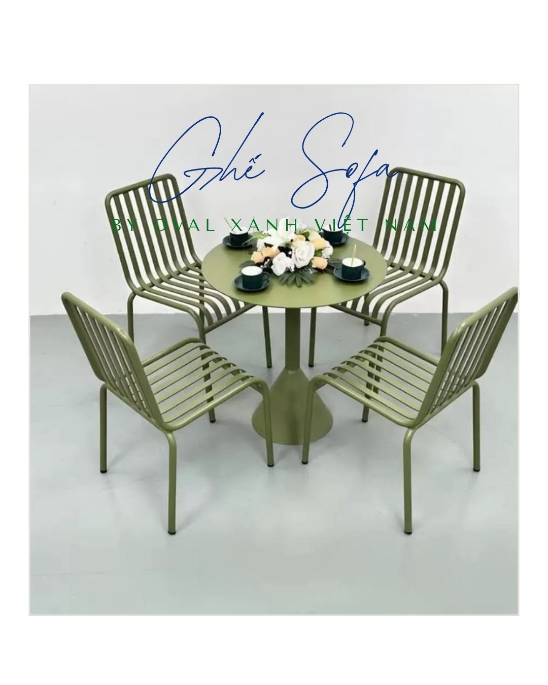 BÀN GHẾ NGOÀI TRỜI – GỌN NHẸ, BỀN BỈ & HIỆN ĐẠI ☀️🌿