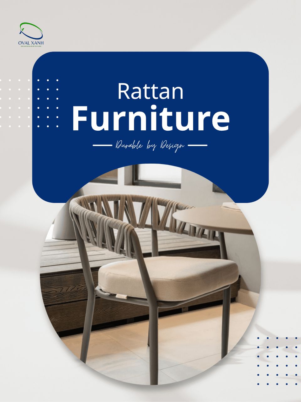 Không cần quá cầu kỳ, chỉ cần một chiếc ghế đủ đẹp là cả không gian đã có điểm nhấn ✨

Thiết kế đan dây thoáng nhẹ, form ngồi gọn gàng, kết hợp khung chắc chắn – vừa mang nét hiện đại, vừa tạo cảm giác gần gũi, thư giãn.

☕ Phù hợp cho cafe, nhà hàng, resort, ban công & không gian sân vườn
🪑 Nhận sản xuất theo mẫu, kích thước và màu sắc theo yêu cầu
📦 Hỗ trợ số lượng từ ít đến số lượng lớn

Một mẫu ghế – nhiều phong cách, dễ phối và cực kỳ bắt mắt.

🎯 207C Nguyễn Xí, P.Bình Thạnh, TP. Hồ Chí Minh
📞  0938 146 086 (CALL/ZALO)
📩  Contact@ovalxanh.com / ovalxanh@gmail.com
🌐  ovalxanh.com / sanxuatbanghecafe.com

#ghếđandây #ghếcafe #ghếnhàhàng #noithatcafe #noithatnhahang #banan #OvalXanh