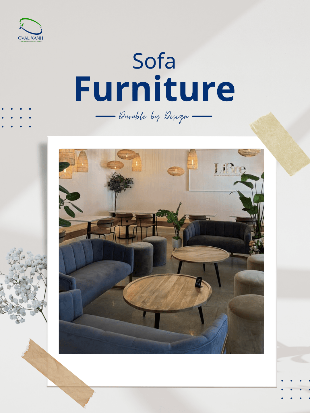 Không chỉ là nơi để ngồi — một bộ sofa đẹp còn là điểm nhấn giúp cả không gian trở nên có gu hơn ✨

Thiết kế hiện đại, form dáng tinh gọn, đệm êm ái cùng đa dạng chất liệu & màu sắc để dễ dàng phối theo từng phong cách nội thất.

🛋️ Sofa sản xuất theo yêu cầu
📐 Linh hoạt kích thước – kiểu dáng
🎨 Đa dạng màu vải, da & chất liệu
🏭 Nhận gia công số lượng cho nhà ở, showroom, nhà hàng, café, khách sạn

Một chiếc sofa đúng gu có thể thay đổi cả căn phòng.

🎯 207C Nguyễn Xí, P.Bình Thạnh, TP. Hồ Chí Minh
📞  0938 146 086 (CALL/ZALO)
📩  Contact@ovalxanh.com / ovalxanh@gmail.com
🌐  ovalxanh.com / sanxuatbanghecafe.com

#Sofa #SofaNoiThat #NoiThat #SofaTheoYeuCau #BanGheNoiThat #ThietKeNoiThat #OvalXanh