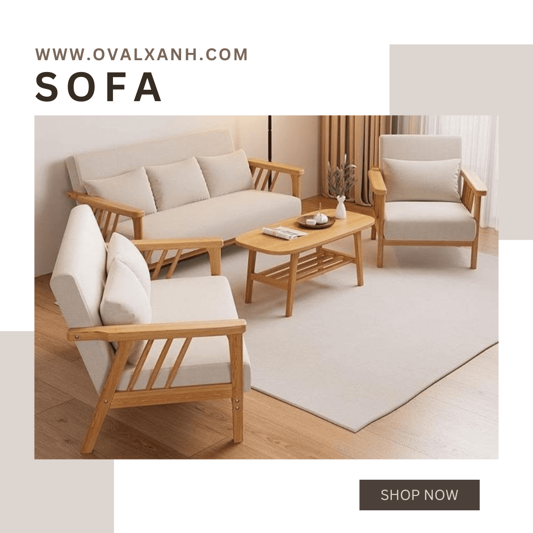 🛋️ SOFA ĐẸP – NÂNG TẦM KHÔNG GIAN SỐNG