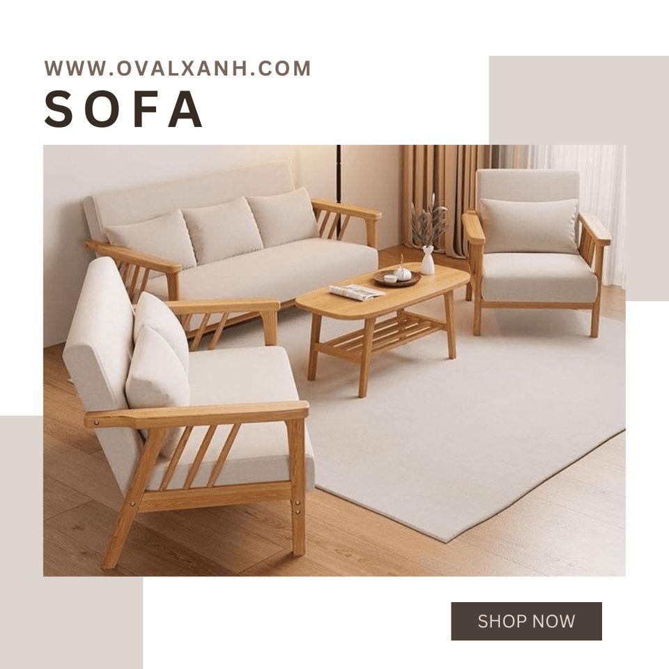 🛋️ SOFA ĐẸP – NÂNG TẦM KHÔNG GIAN SỐNG