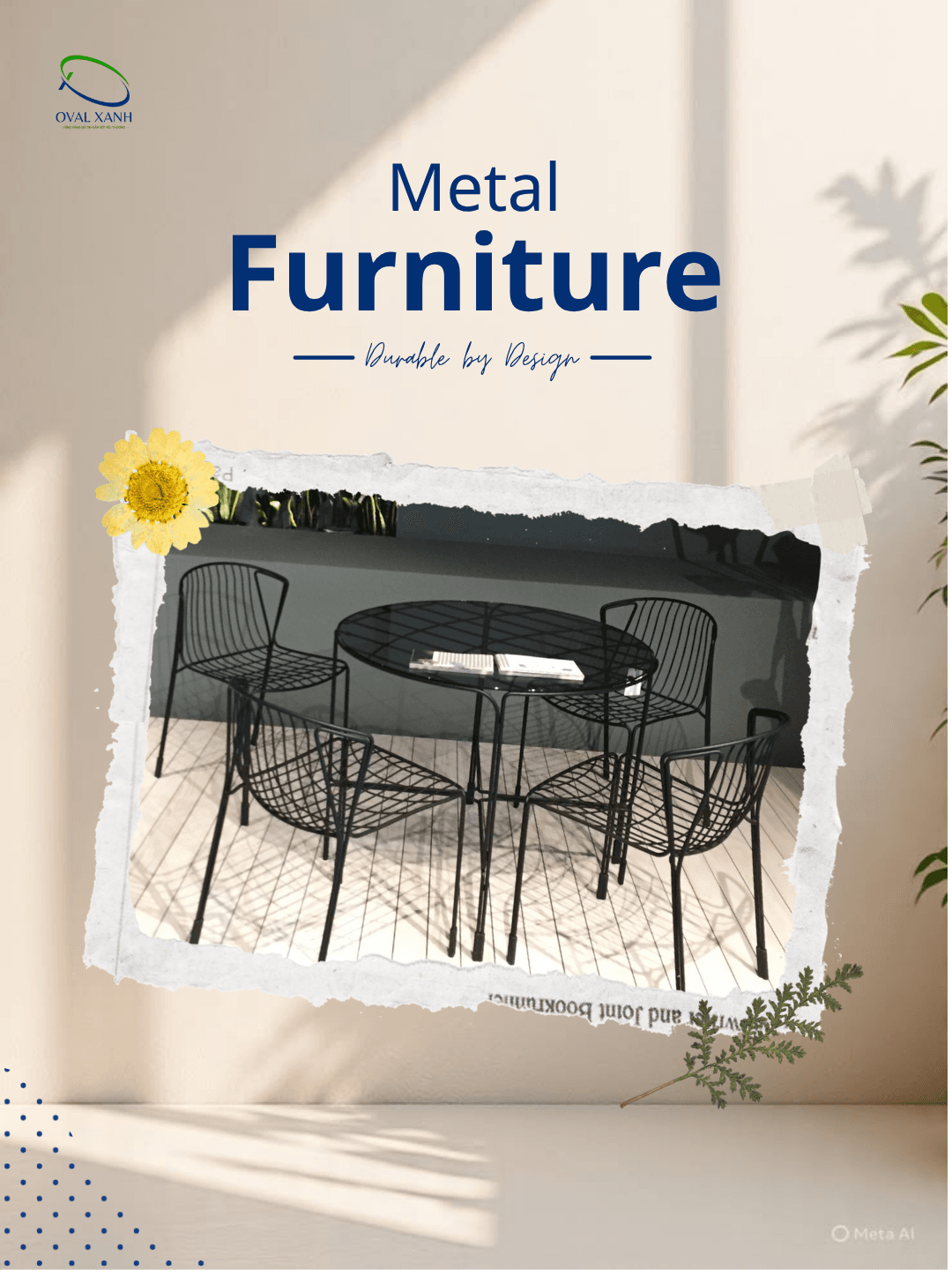 Bền từ khung sắt – đẹp từ từng đường nét

Không cần quá cầu kỳ, một bộ bàn ghế sắt đẹp vẫn đủ sức tạo điểm nhấn cho quán.
Khung sắt chắc chắn, kiểu dáng gọn gàng, dễ phối cùng nhiều phong cách nội thất — từ hiện đại, tối giản đến industrial.

✨ Chắc chắn – bền bỉ
✨ Thiết kế linh hoạt, dễ phối không gian
✨ Phù hợp quán café, nhà hàng, sân vườn, showroom...

Đầu tư một lần, dùng bền lâu – đẹp không gian, tối ưu chi phí.

🎯 207C Nguyễn Xí, P.Bình Thạnh, TP. Hồ Chí Minh
📞  0938 146 086 (CALL/ZALO)
📩  Contact@ovalxanh.com / ovalxanh@gmail.com
🌐  ovalxanh.com / sanxuatbanghecafe.com

#OvalXanh #BànGhếSắt #NộiThấtQuánCafe #NộiThấtNhàHàng #BànGhếCafe #NộiThấtSắt