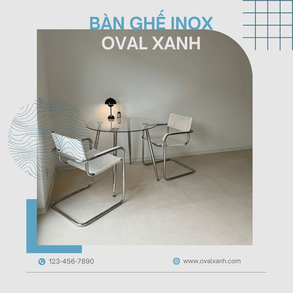 ☕ **BÀN GHẾ INOX QUÁN CAFE – GIÁ TẬN XƯỞNG**