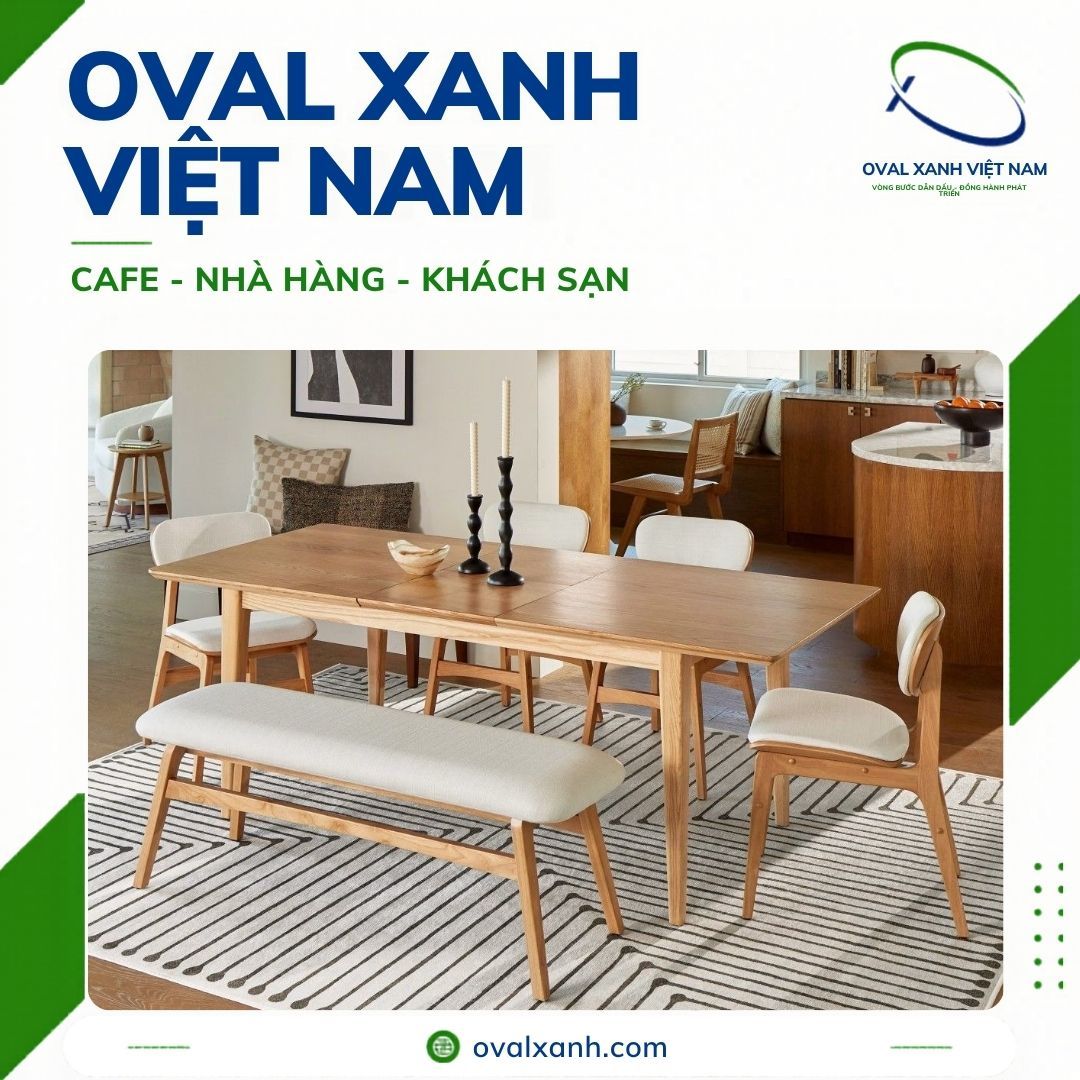 💥 BÁO GIÁ XƯỞNG OVAL XANH — NỘI THẤT CAFE - NHÀ HÀNG - KHÁCH SẠN 💥