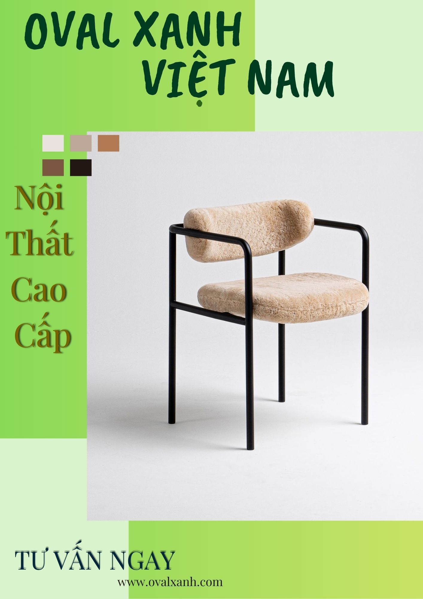 ✨ GHẾ SẮT – CHẮC CHẮN, HIỆN ĐẠI, BỀN ĐẸP ✨
Ghế sắt là lựa chọn lý tưởng cho quán cà phê, nhà hàng, sân vườn và nhiều không gian khác nhờ thiết kế hiện đại, khung sắt chắc chắn và độ bền cao. Với kiểu dáng đa dạng, dễ kết hợp cùng nhiều loại bàn, sản phẩm mang đến sự tiện nghi và tạo điểm nhấn ấn tượng cho không gian.
Được gia công tỉ mỉ, sơn hoàn thiện chất lượng cao, ghế sắt có khả năng sử dụng lâu dài, dễ vệ sinh và phù hợp với cả không gian trong nhà lẫn ngoài trời.
✅ Khung sắt chắc chắn, bền đẹp ✅ Thiết kế đa dạng, hiện đại ✅ Phù hợp nhiều không gian sử dụng ✅ Hỗ trợ giao hàng tận nơi
================================
🎯 207C, Nguyễn Xí, Phường Bình Thạnh, Hồ Chí Minh
📞 Điện thoại: 0939 546 469 (Trang) (CALL/ZALO)
📩 : contact@ovalxanh.com hoặc ovalxanh@gmail.com
🌐 Website: ovalxanh.com và sanxuatbanghecafe.com
#OvalXanh #BanGheCafe #DecorQuanCafe #BanGheNhaHang  #BanGheKhachSan #BanGheF&B