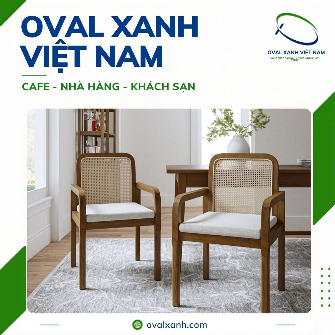💥 BÁO GIÁ XƯỞNG OVAL XANH — NỘI THẤT CAFE - NHÀ HÀNG - KHÁCH SẠN 💥